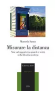 Copertina libro <b>Misurare la distanza</b>
