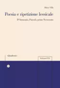 Copertina libro <b>Poesia e ripetizione lessicale</b>