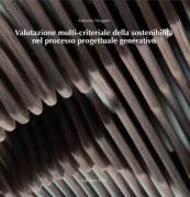 Copertina libro <b>Valutazione multi-criteriale della sostenibilità nel processo progettuale generativo</b>