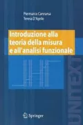 Copertina libro <b>Introduzione alla teoria della misura e all'analisi funzionale</b>
