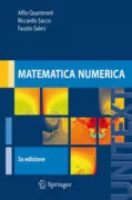 Copertina libro <b>Matematica numerica</b>