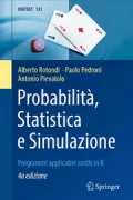 Copertina libro <b>Probabilità, statistica e simulazione</b>