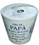 Copertina libro CANDELE PER UN PAPA' MOLTO SPECIALE