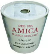 Copertina libro CANDELE PER UN' AMICA MOLTO SPECIALE