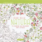 Copertina libro Album antistress I colori della natura