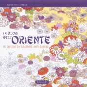 Copertina libro Album antistress I colori dell'Oriente