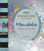 Copertina libro 100 disegni Zen da colorare