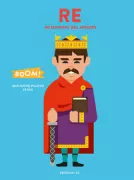 Copertina libro <b>Re<br></b>(titolo originale o altro titolo: <i>Rois - 40 souverains du monde</i>)