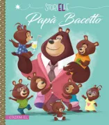 Copertina libro <b>Papà Bacetto<br></b>(titolo originale o altro titolo: <i>Papa Bisous</i>)