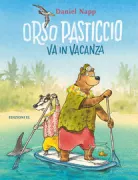Copertina libro <b>Orso Pasticcio va in vacanza<br></b>(titolo originale o altro titolo: <i>Dr. Brumm auf Hula Hula</i>)
