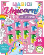 Copertina libro Magici unicorni da colorare