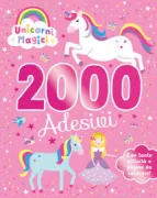 Copertina libro Unicorni magici - 2000 adesivi
