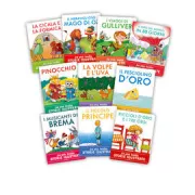 Copertina libro La mia prima biblioteca di fiabe illustrate 1 copia x 10 titoli