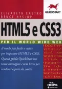 Copertina libro <b>HTML5 e CSS3<br></b>(titolo originale o altro titolo: <i>HTML5 and CSS3 : visual quickstart guide</i>)