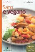 Copertina libro <b>Sano e vegano</b>