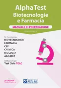 Copertina libro <b>Alpha Test Biotecnologie e farmacia</b>