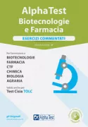 Copertina libro <b>Alpha Test Biotecnologie e farmacia</b>