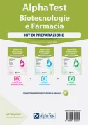 Copertina libro <b>Alpha Test Biotecnologie e farmacia</b>