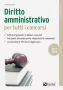 Copertina libro <b>Diritto amministrativo per tutti i concorsi</b>