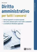 Copertina libro <b>Diritto amministrativo per tutti i concorsi</b>