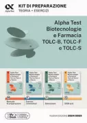 Copertina libro <b>Alpha Test biotecnologie e farmacia</b>