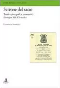 Copertina libro <b>Scrivere del sacro</b>