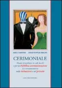 Copertina libro <b>Cerimoniale</b>