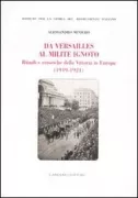 Copertina libro <b>Da Versailles al Milite ignoto</b>