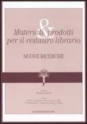 Copertina libro <b>Materiali & prodotti per il restauro librario</b>