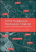 Copertina libro <b>Città pubblica/paesaggi comuni: materiali per il progetto degli spazi aperti dei quartieri ERP</b>