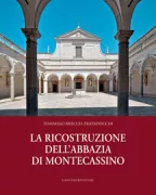 Copertina libro <b>La ricostruzione dell'Abbazia di Montecassino</b>