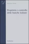 Copertina libro <b>Proprietà e controllo delle banche italiane</b>