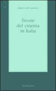 Copertina libro <b>Teorie del cinema in Italia</b>