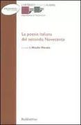 Copertina libro <b>La poesia italiana del secondo Novecento</b>