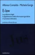 Copertina libro <b>E-law</b>