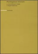 Copertina libro <b>Plurilinguismo letterario</b>