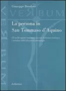 Copertina libro <b>La persona in san Tommaso d'Aquino</b>