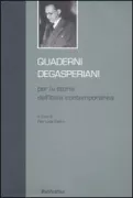 Copertina libro <b>Quaderni degasperiani per la storia dell'Italia contemporanea</b>