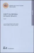 Copertina libro <b>Scritti in memoria di Fulvio Fenucci</b>