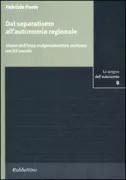 Copertina libro <b>Dal separatismo all'autonomia regionale</b>