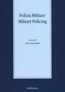 Copertina libro <b>Polizia militare</b>