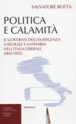 Copertina libro <b>Politica e calamità</b>