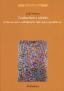 Copertina libro <b>Costituzione e società</b>