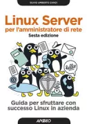 Copertina libro <b>Linux server</b>