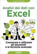 Copertina libro <b>Analisi dei dati con Excel</b>