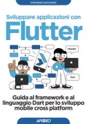 Copertina libro <b>Sviluppare applicazioni con Flutter</b>