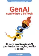 Copertina libro <b>GenAI con Pyton e PyTorch<br></b>(titolo originale o altro titolo: <i>Generative AI with Python and PyTorch</i>)