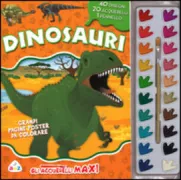Copertina libro ACQUERELLI MAXI DINOSAURI