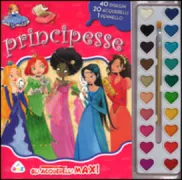 Copertina libro ACQUERELLI MAXI PRINCIPESSE