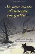 Copertina libro <b>Se una notte d'inverno un gatto ..<br></b>(titolo originale o altro titolo: <i>Paw tracks in the moonlight</i>)